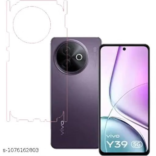 VIVO Y39 5G Back Screen Guard For Matte Finish, Smooth Touch, Unbreakable Membrane