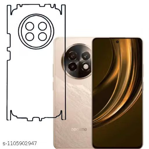 Realme 15 Lite 5g Back Screen Guard For Matte Finish, Smooth Touch, Unbreakable Membrane