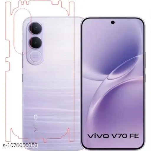 VIVO V70 FE 5G Back Screen Guard For Matte Finish, Smooth Touch, Unbreakable Membrane