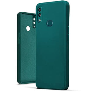 Samsung M20 Back Cover (Silicone + Cloth)