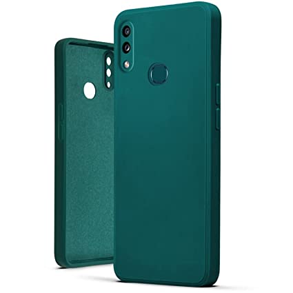 Samsung M20 Back Cover (Silicone + Cloth)