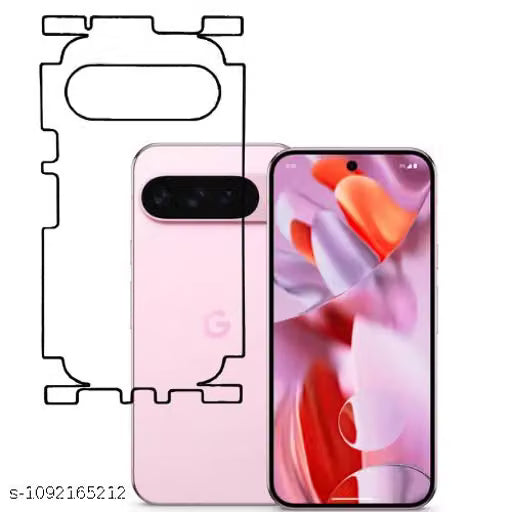 Google Pixel 9 Pro 5G Back Screen Guard For Matte Finish, Smooth Touch, Unbreakable Membrane