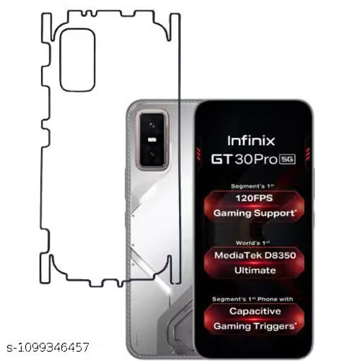 Infinix 30 Pro 5g Back Screen Guard For Matte Finish, Smooth Touch, Unbreakable Membrane