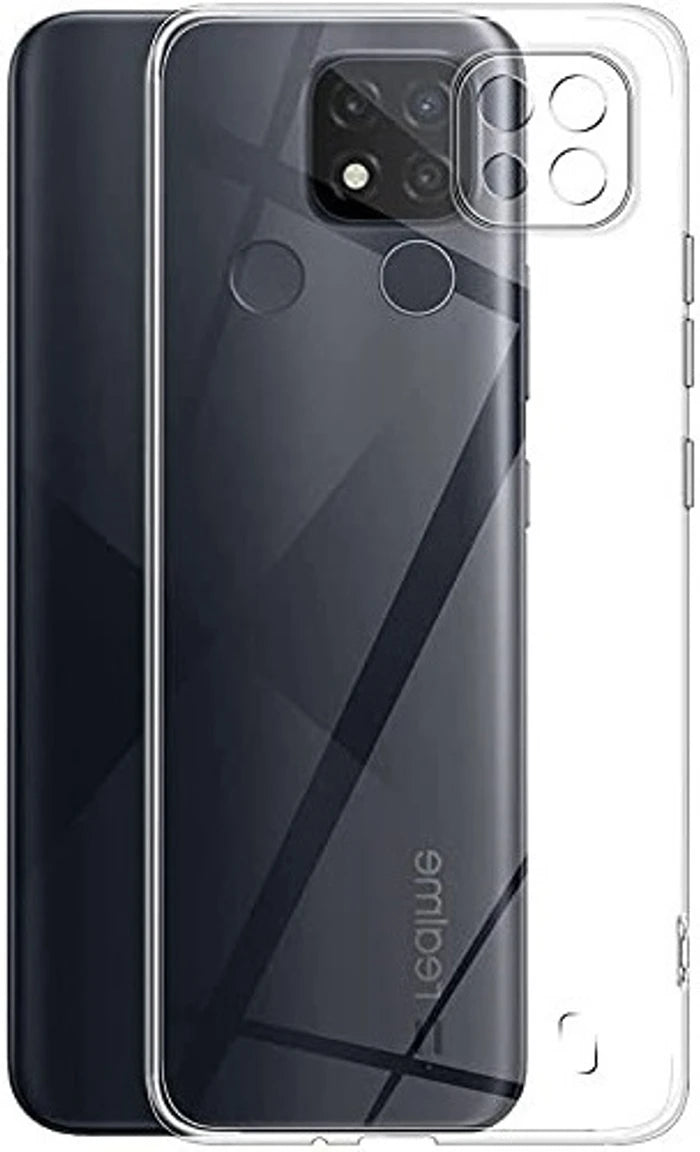 Realme C25/C25s (Lifetime Anti-Yellow Clear Back Cover)