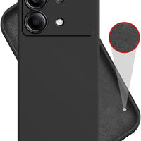 Matte Finish Silicone Cover For Poco X6 Neo 5G