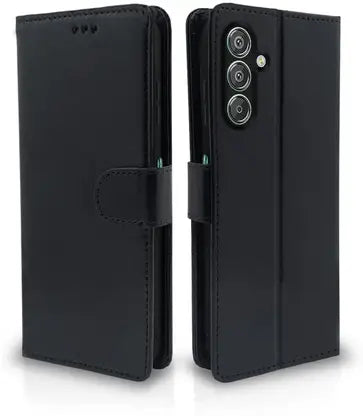 Leather Wallet Cover for Samsung M15 5G