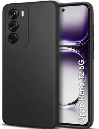 Matte Finish Silicone Cover For Oppo Reno12 5G