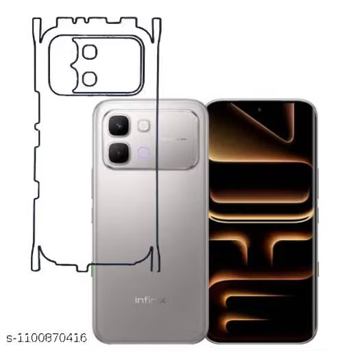 Infinix Note Edge 5g Back Screen Guard For Matte Finish, Smooth Touch, Unbreakable Membrane