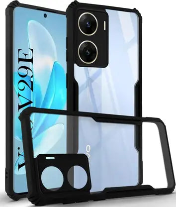 Vivo V29e 5G Back Cover (Black Bumper)