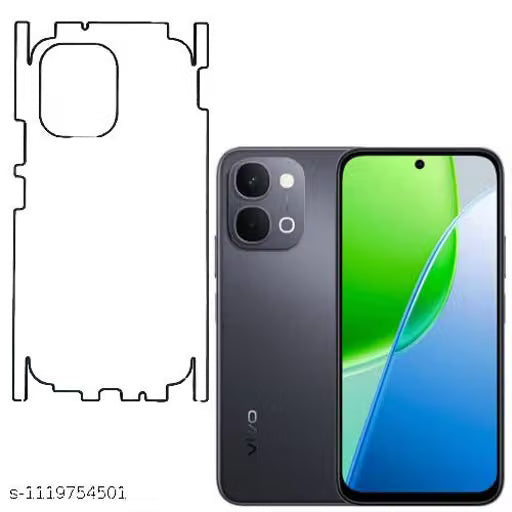 VIVO Y31D 5G Back Screen Guard For Matte Finish, Smooth Touch, Unbreakable Membrane