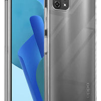 Oppo A16k/A16e Back Cover (Transparent)
