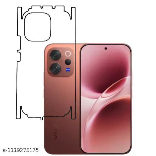 VIVO V70 ELITE 5G Back Screen Guard For Matte Finish, Smooth Touch, Unbreakable Membrane