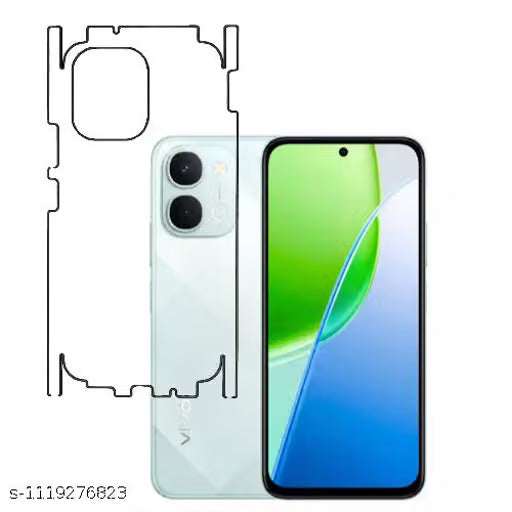 VIVO Y31T 5G Back Screen Guard For Matte Finish, Smooth Touch, Unbreakable Membrane