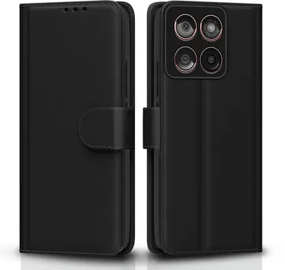 Leather Wallet Cover for Motorola G75 5G