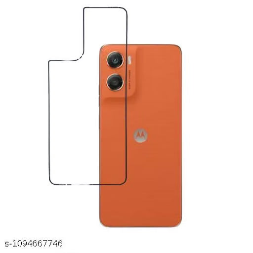 MOTO G06 5G Back Screen Guard For Matte Finish, Smooth Touch, Unbreakable Membrane