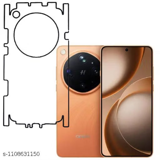 Oppo find x9 ultra 5g Back Screen Guard For Matte Finish, Smooth Touch, Unbreakable Membrane