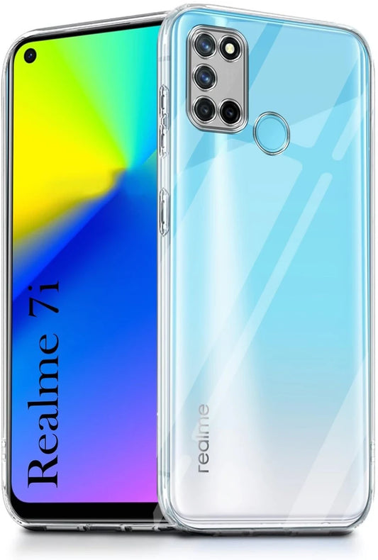 Realme C17/Realme 7i (Lifetime Anti-Yellow Clear Back Cover)