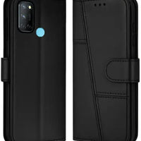 Leather Wallet Cover for Realme C17/Realme 7i