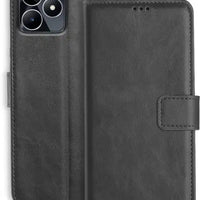 Leather Wallet Cover forn Realme C53