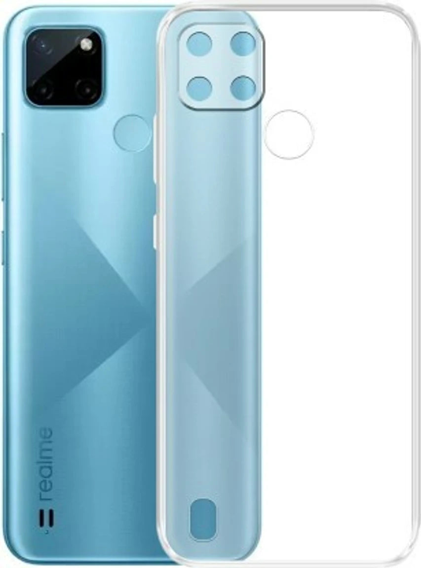 Realme C21 (Lifetime Anti-Yellow Clear Back Cover)