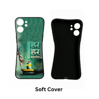 Har Har Mahadev Shivling Mobile Cover