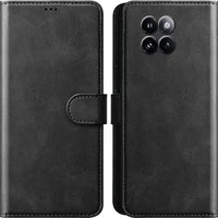 Leather Wallet Cover for Xiaomi 14 CIVI 5G