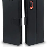 Leather Wallet Cover for Samsung M02