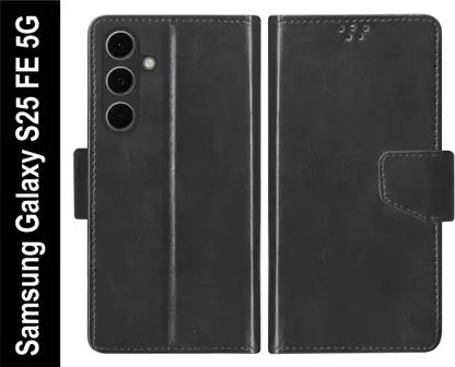 Leather Wallet Cover for Samsung S25 FE 5G