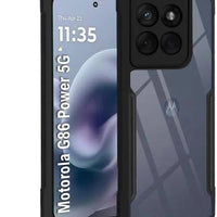 Motorola G86 Power 5G Back Cover (Silicone Border)