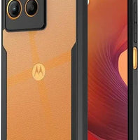 Motorola G15 Back Cover (Silicone Border)