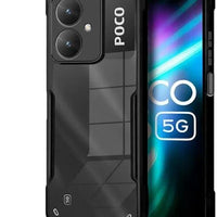 Poco M6 5G Back Cover (Silicone Border)