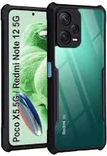 Poco X5 5G Back Cover (Silicone Border)