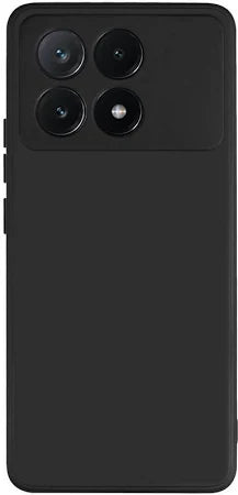 Matte Finish Silicone Cover For Poco X6 Pro 5G