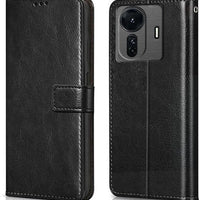 Leather Wallet Cover for Vivo T1 Pro 5G