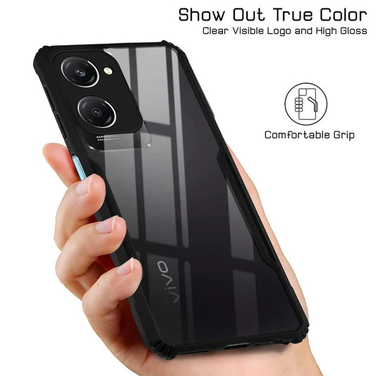 Vivo T3 Lite 5G Back Cover (Silicone Border)