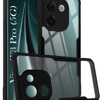 Vivo T3 Pro 5G Back Cover (Silicone Border)