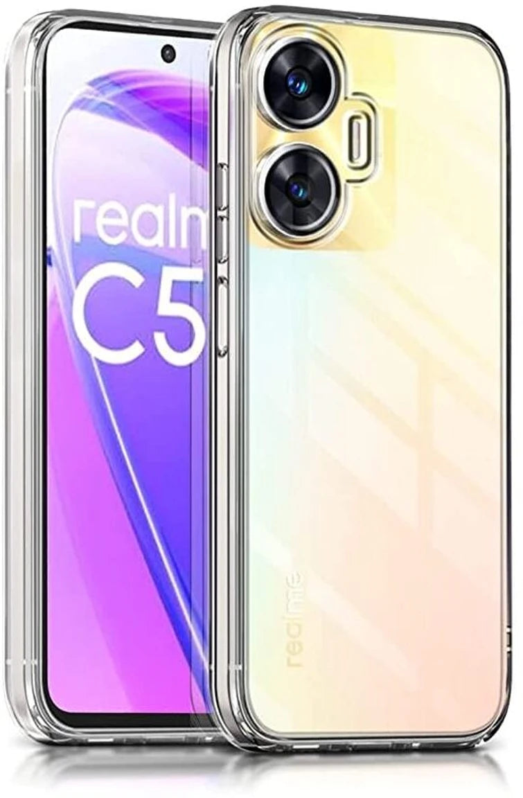 Realme C55/N55 (Lifetime Anti-Yellow Clear Back Cover)