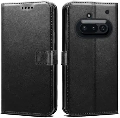 Leather Wallet Cover for Nothing Phone 3A 5G