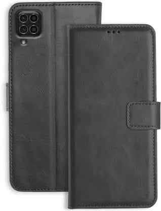 Leather Wallet Cover for Samsung F62