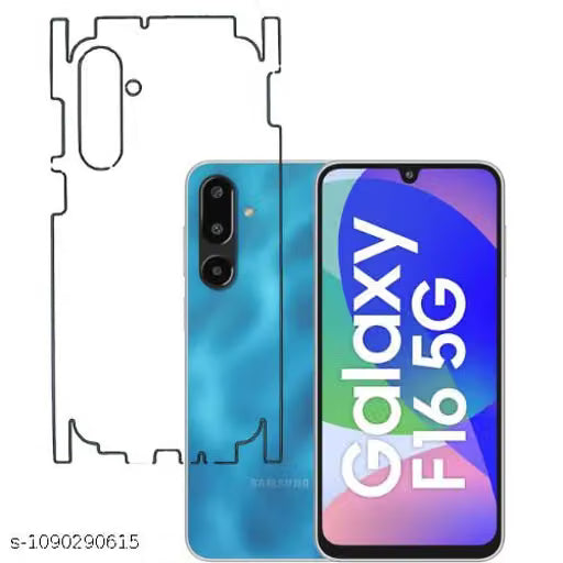 Samsung Galaxy F16 5G Back Screen Guard For Matte Finish, Smooth Touch, Unbreakable Membrane