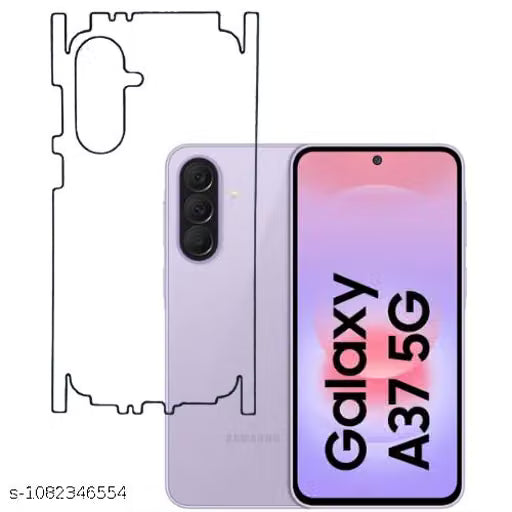 Samsung Galaxy A37 5G Back Screen Guard For Matte Finish, Smooth Touch, Unbreakable Membrane