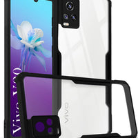Vivo V20 Back Cover (Silicone Border)