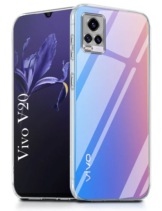 Vivo V20  Back Cover (Transparent)