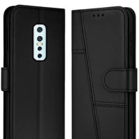 Leather Wallet Cover for Vivo V17 Pro