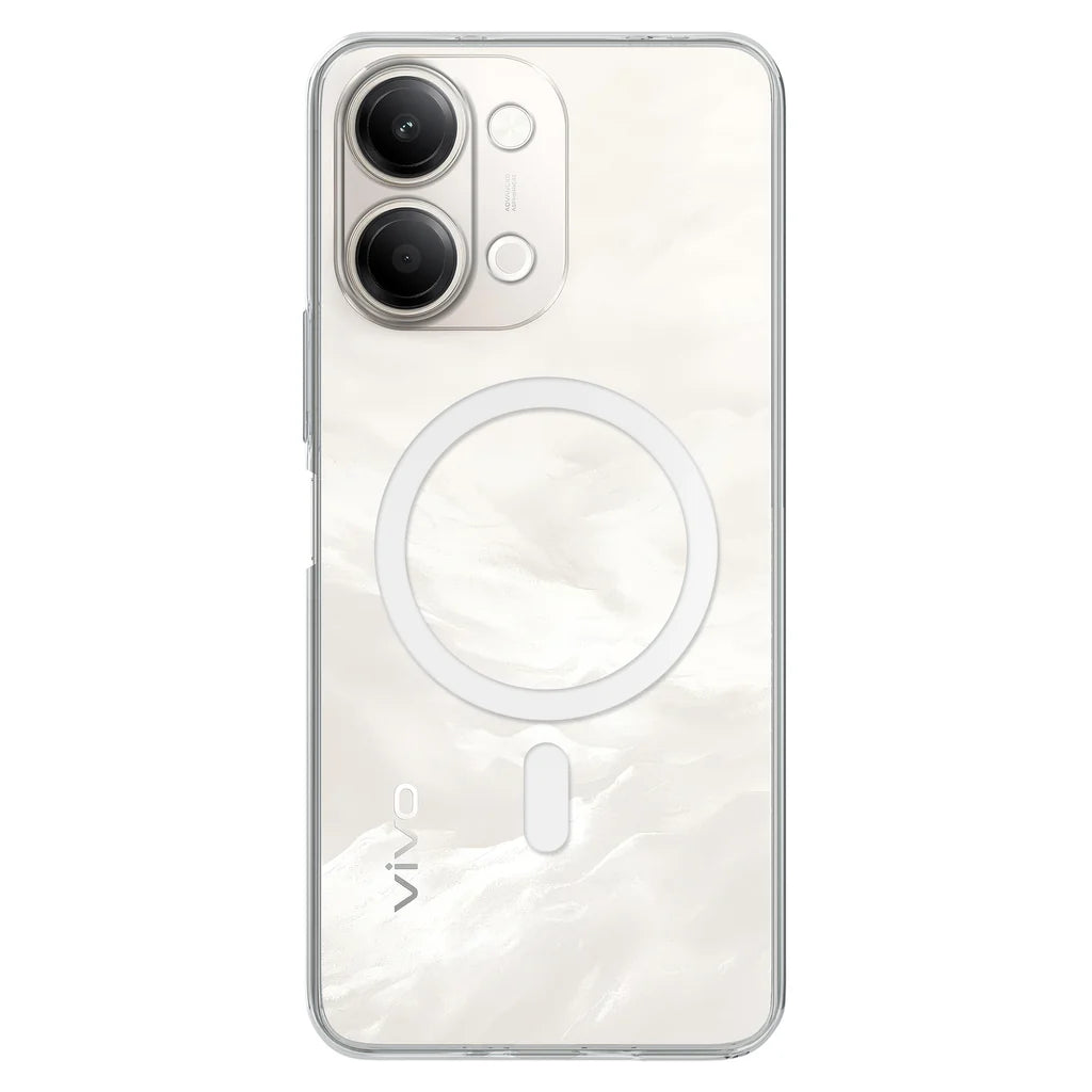 Magnetic Case for Vivo Y11 5G Clear Compatible with MagSafe
