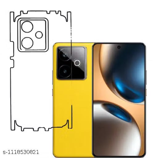 REALME GT 7T 5G Back Screen Guard For Matte Finish, Smooth Touch, Unbreakable Membrane
