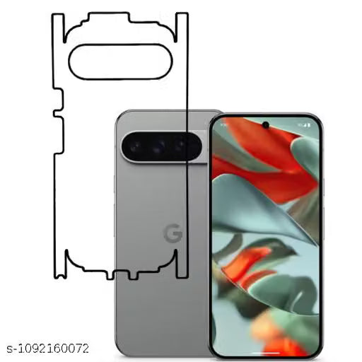 Google Pixel 9 Pro XL 5G Back Screen Guard For Matte Finish, Smooth Touch, Unbreakable Membrane
