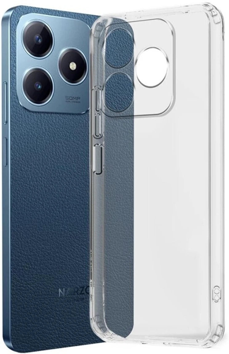 Realme C63 (Lifetime Anti-Yellow Clear Back Cover)
