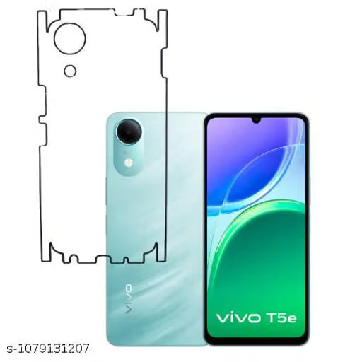 Vivo T5e 5G Back Screen Guard For Matte Finish, Smooth Touch, Unbreakable Membrane