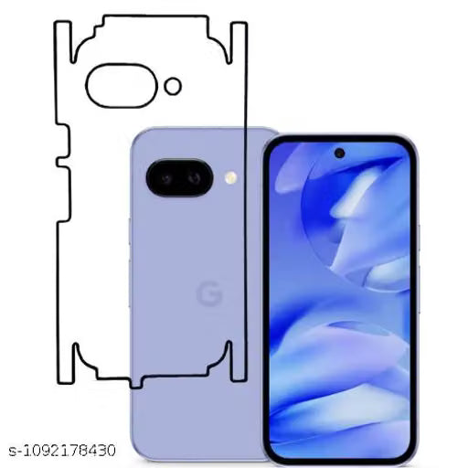 Google Pixel 9a 5G  Back Screen Guard For Matte Finish, Smooth Touch, Unbreakable Membrane